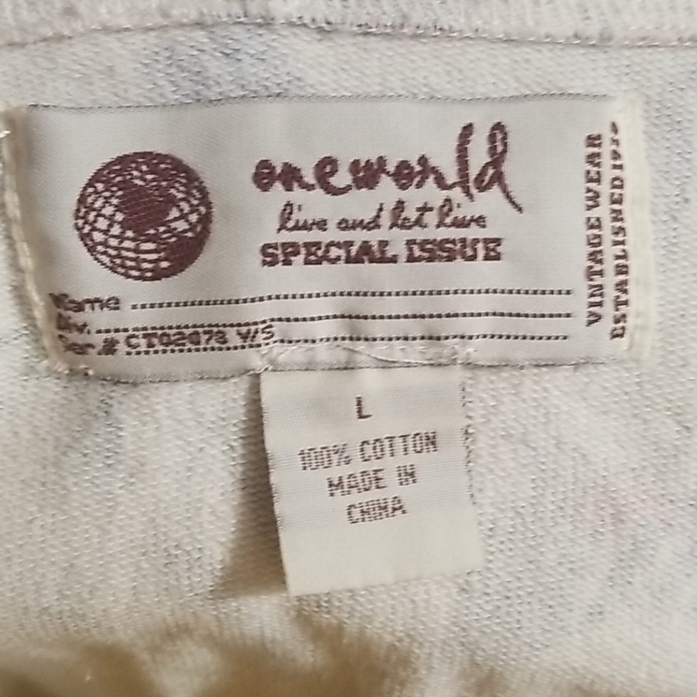 One World Zip Up Vest - Picture 3 of 3